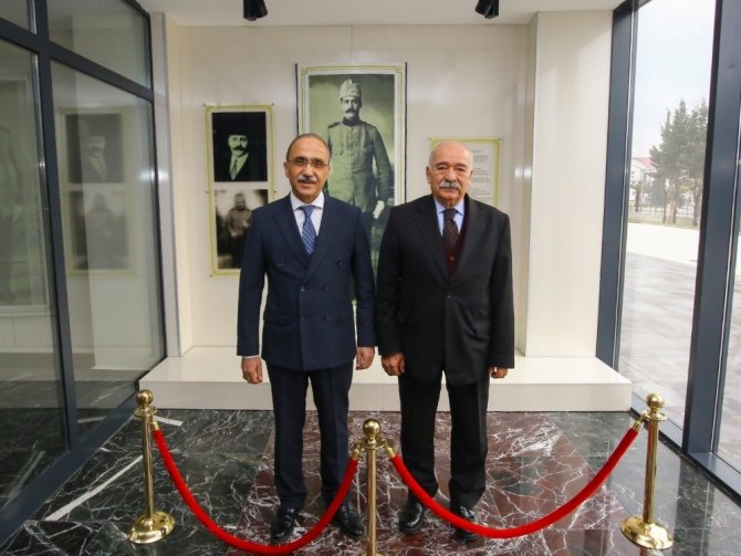 Aslanbey’in oğlundan İl Emniyet Müdürü’ne ziyaret