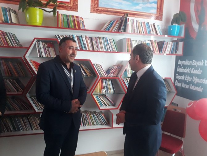 Şehit Serkan Bursalı’nın adı kütüphanede yaşatılacak