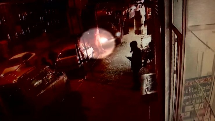 Ölümün teğet geçtiği anlar kamerada