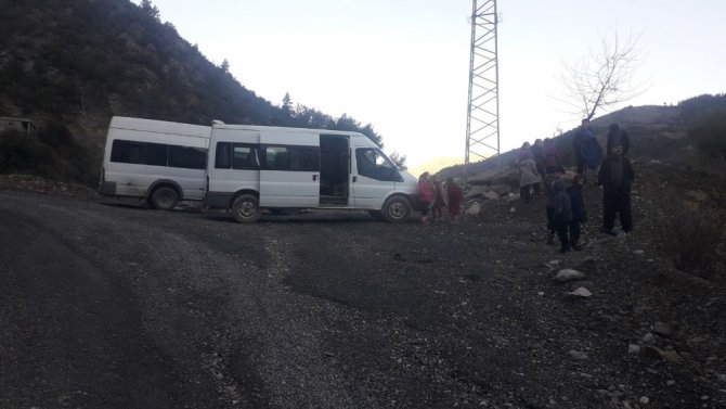 Kahramanmaraş'ta Heyelan anı görüntülendi