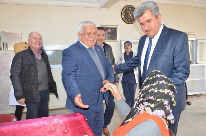 Elbistan Ziraat Odası huzurevinde gönül aldı