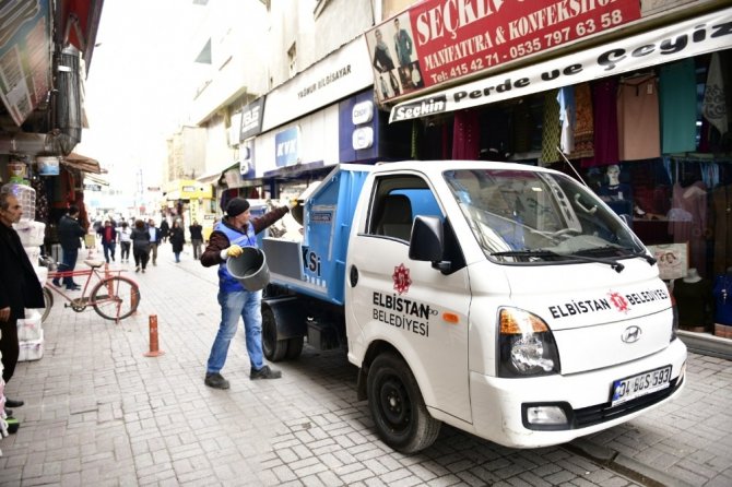 Elbistan'da çöp taksi görücüye çıktı