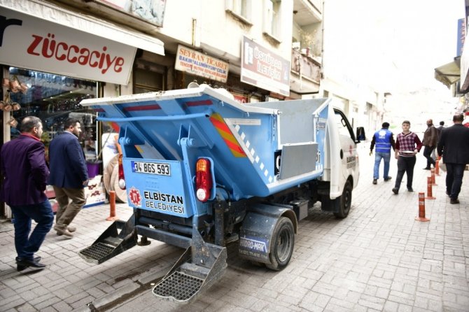 Elbistan'da çöp taksi görücüye çıktı