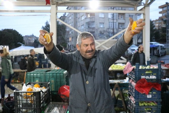 Pazarcıların yeni sloganı, ‘Korona virüse birebir’