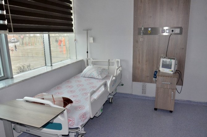 Elbistan Devlet Hastanesi’nde Korona virüs için izole poliklinik önlemi alındı