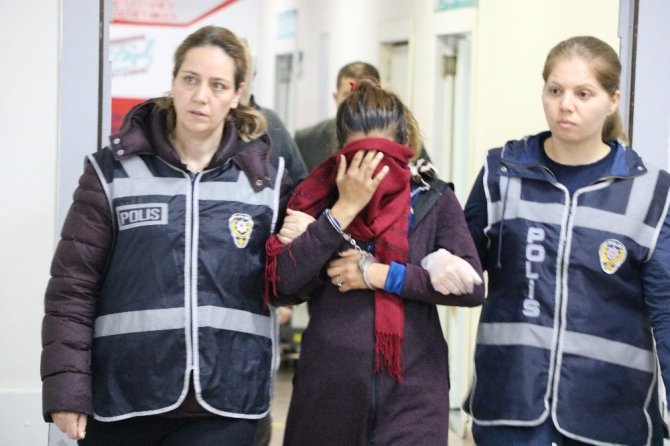 Evlerde soygun yapan kadın tutuklandı