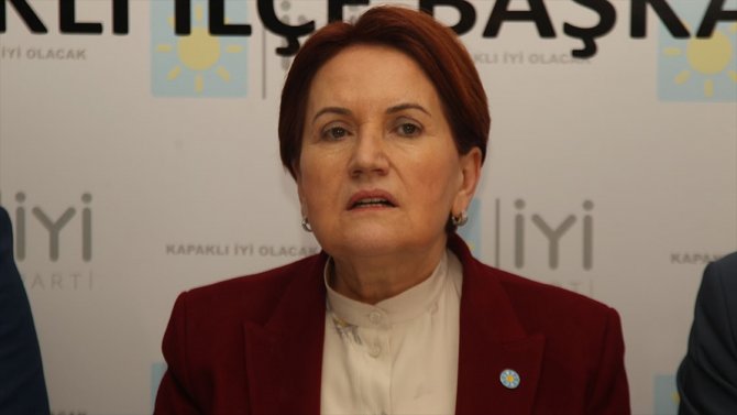 Akşener 'Ekonomik İstikrar Kalkanı' paketini değerlendirdi