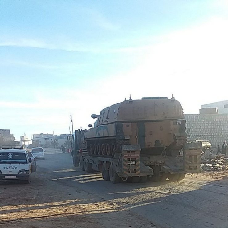 İdlib’deki gözlem noktalarına askeri sevkiyat