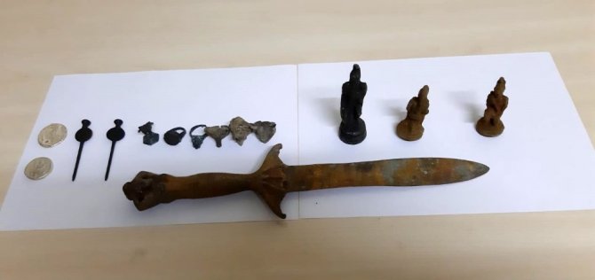 2 tarihi eser kaçakçısı yakalandı