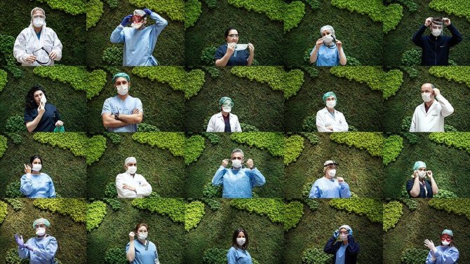 Kovid-19'la mücadelenin fedakar savaşçıları: Sağlık çalışanları