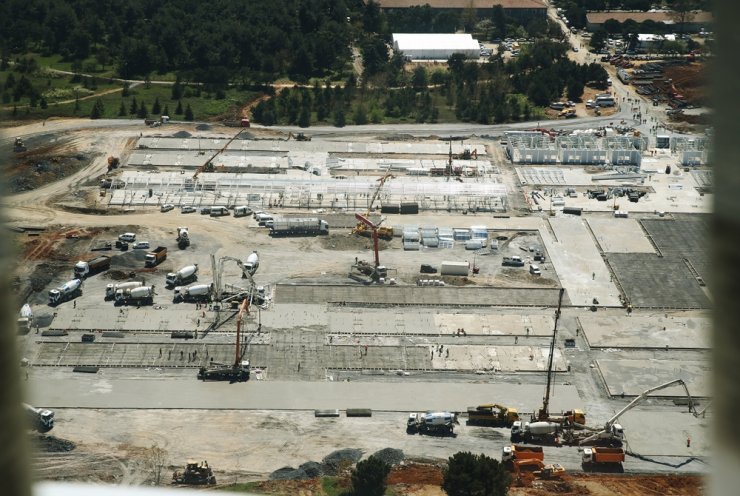 Cumhurbaşkanı Erdoğan, pandemi hastanelerini havadan inceledi