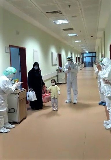 Kahramanmaraş’ta 4 yaşındaki çocuk korona virüsü yendi