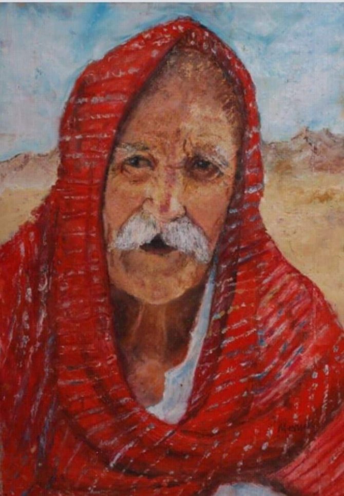 Karantina günlerinde evini resim atölyesine çevirdi