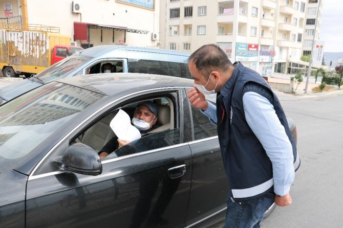 Kahramanmaraş'ta Polis sokağa çıkma kısıtlaması denetimi yaptı