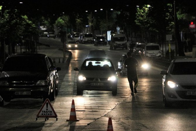 Kahramanmaraş’ta kısıtlama sonrası yoğunluk