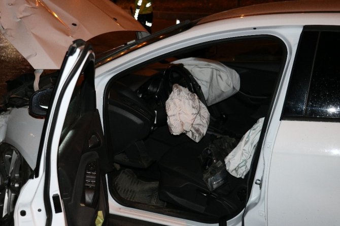 Kahramanmaraş’ta trafik kazası: 1 yaralı