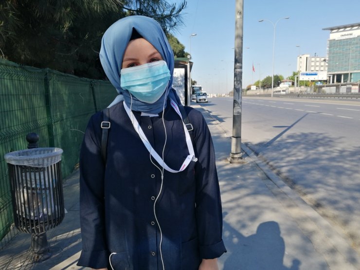 Kısıtlamanın ilk gününde sağlık çalışanları yine yollara düştü