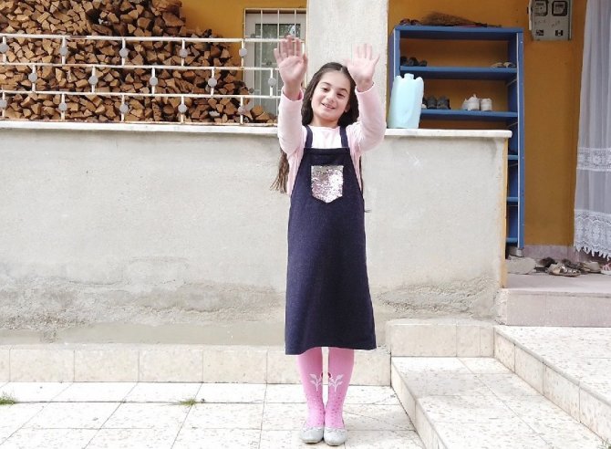 Küçük Elif’in en büyük hayali Erdoğan’ı görmek