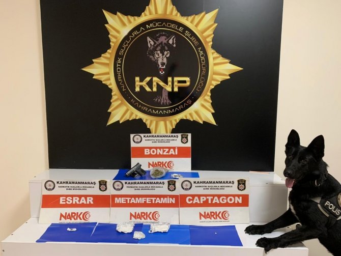 Kahramanmaraş’ta uyuşturucuya 5 tutuklama