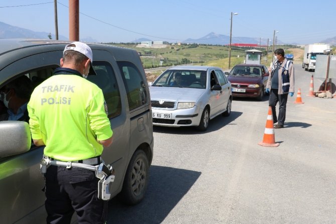 Kahramanmaraş’ta trafik yoğunluğu arttı