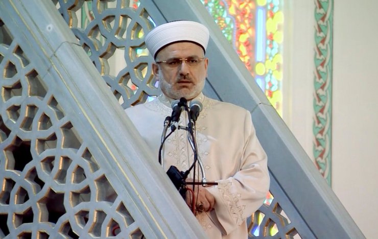 Cuma namazı Kocatepe Camii’nde kılındı