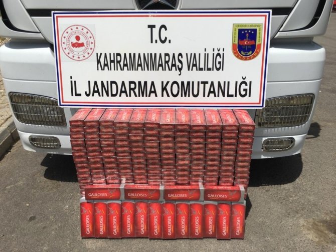 Sigara kaçakçılarına 51 bin 100 lira para cezası