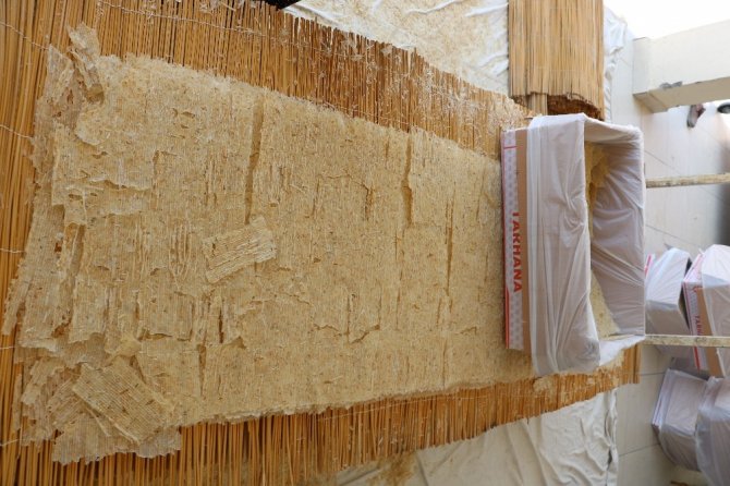 Kahramanmaraş’ta çorbalık ve cips tarhana üretimi başladı