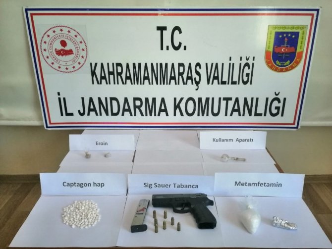 Kahramanmaraş’taki uyuşturucu operasyonunda 3 kişi tutuklandı