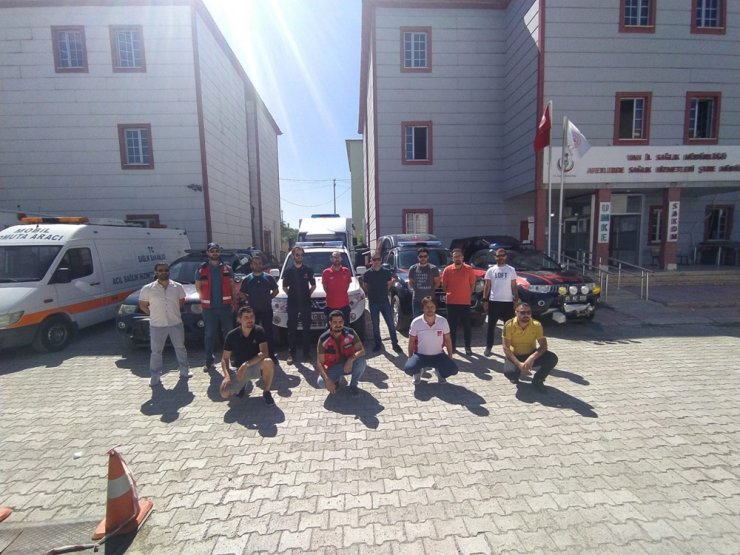 UMKE ekipleri Suriye sınırına uğurlandı