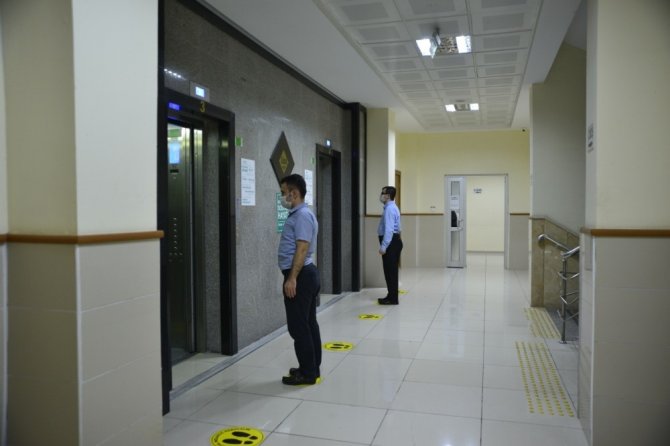 Kahramanmaraş Adliyesinde mesai başladı