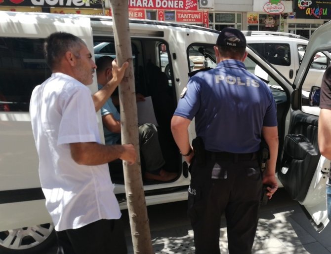 "Maskem aracımda" dedi, ceza yemekten kurtulamadı