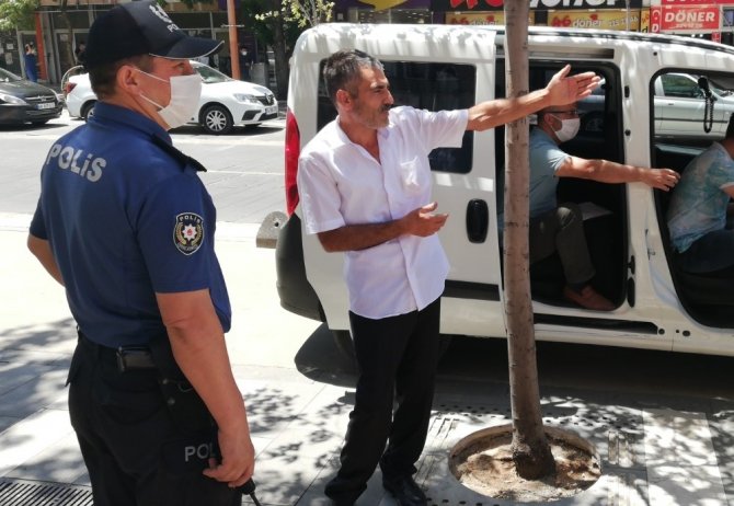 "Maskem aracımda" dedi, ceza yemekten kurtulamadı