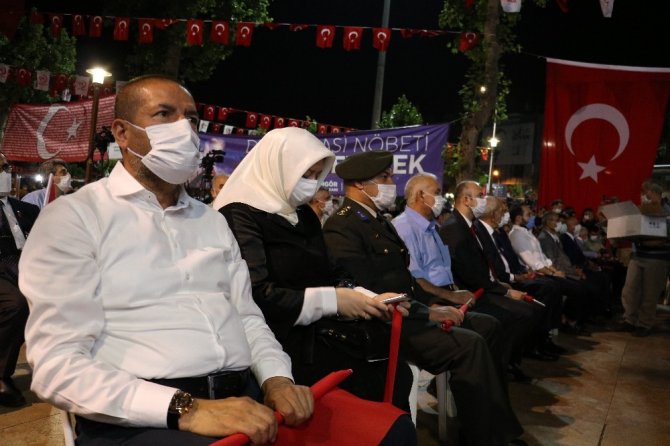 Kahramanmaraş’ta 15 Temmuz Demokrasi ve Milli Birlik Günü etkinliği