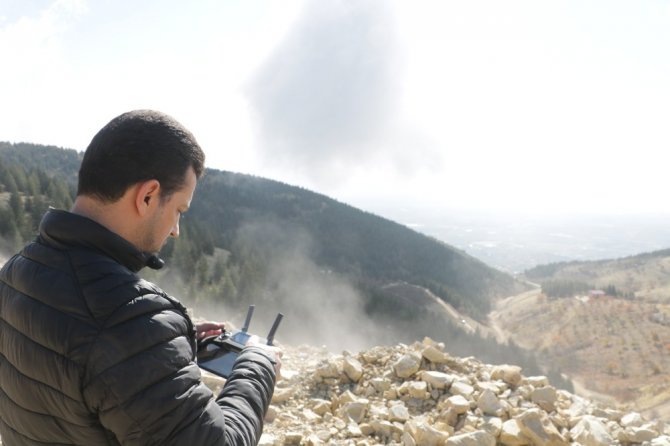 Oyuncak drone havalandırdı, 8 bin lira ceza yedi