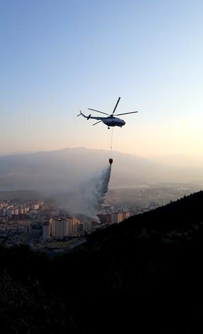 Kahramanmaraş’ta orman yangını