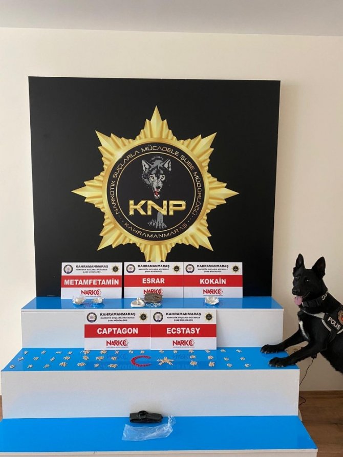 Kahramanmaraş polisi zehir tacirlerine göz açtırmadı