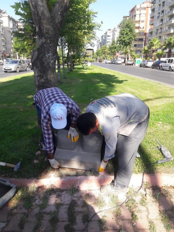 Kahramanmaraş’ta sıcak havalarda sokak hayvanları unutulmadı