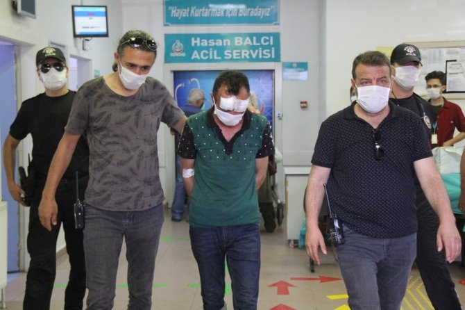 Polisten kaçamadı, sonunda yakalandı