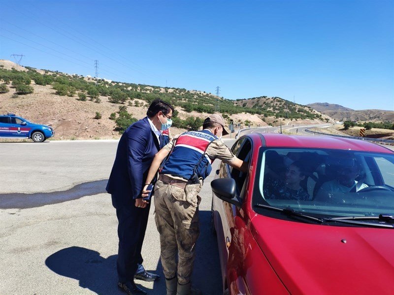 Kaymakam Özdemir’den denetleme