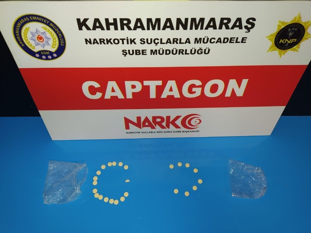 Kahramanmaraş’ta uyuşturucu operasyonuna 3 tutuklama