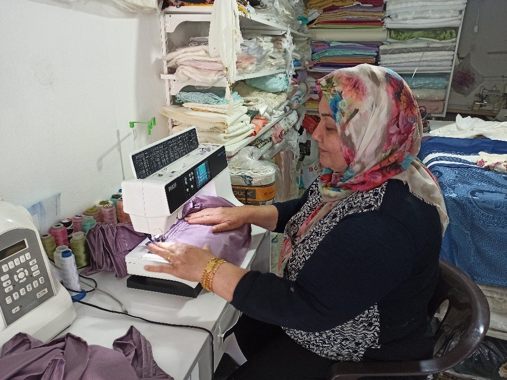 Kahramanmaraş'ta girişimcilik desteği alan kadın işinin patronu oldu