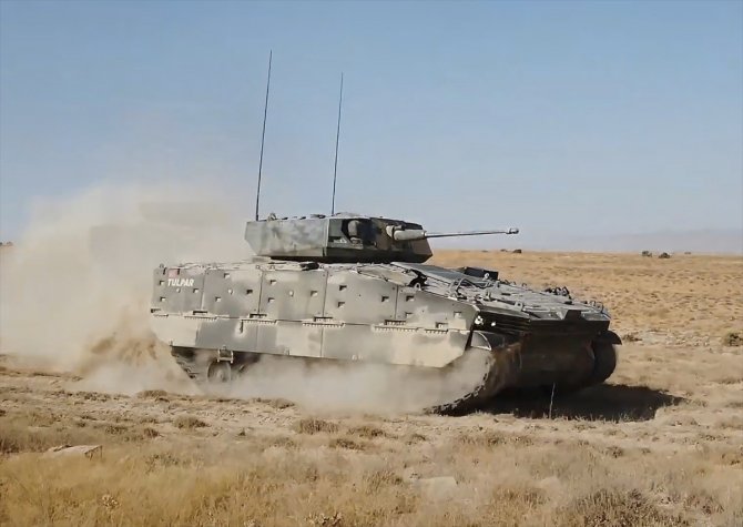 Türkiye'nin yeni zırhlısı Tulpar göreve hazır
