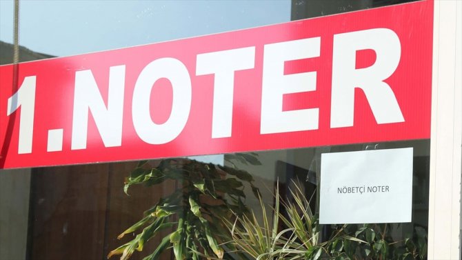 Nöbetçi noterlik uygulaması yeniden başladı