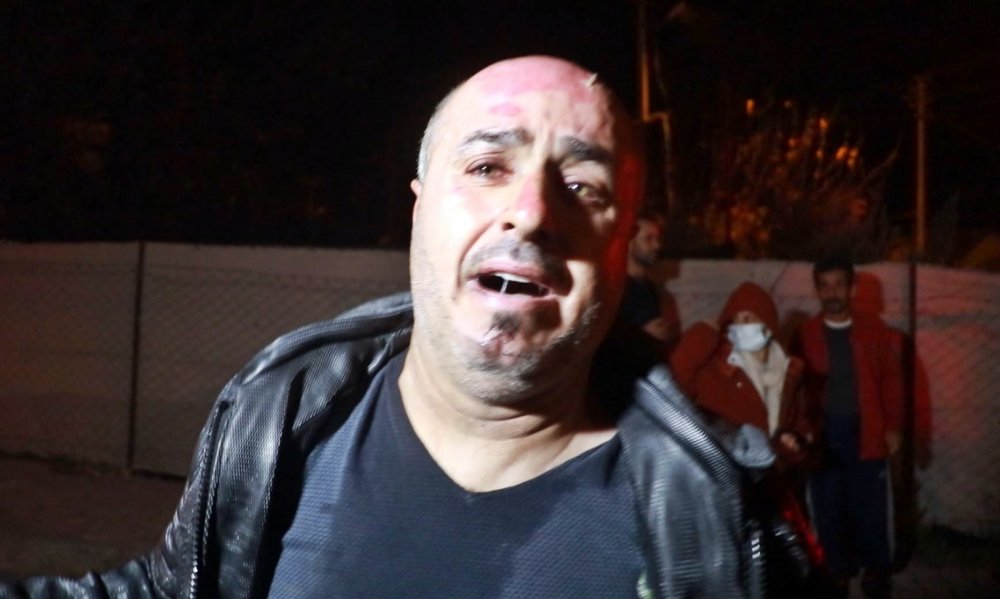 Alev topuna dönen gecekonduda can pazarı